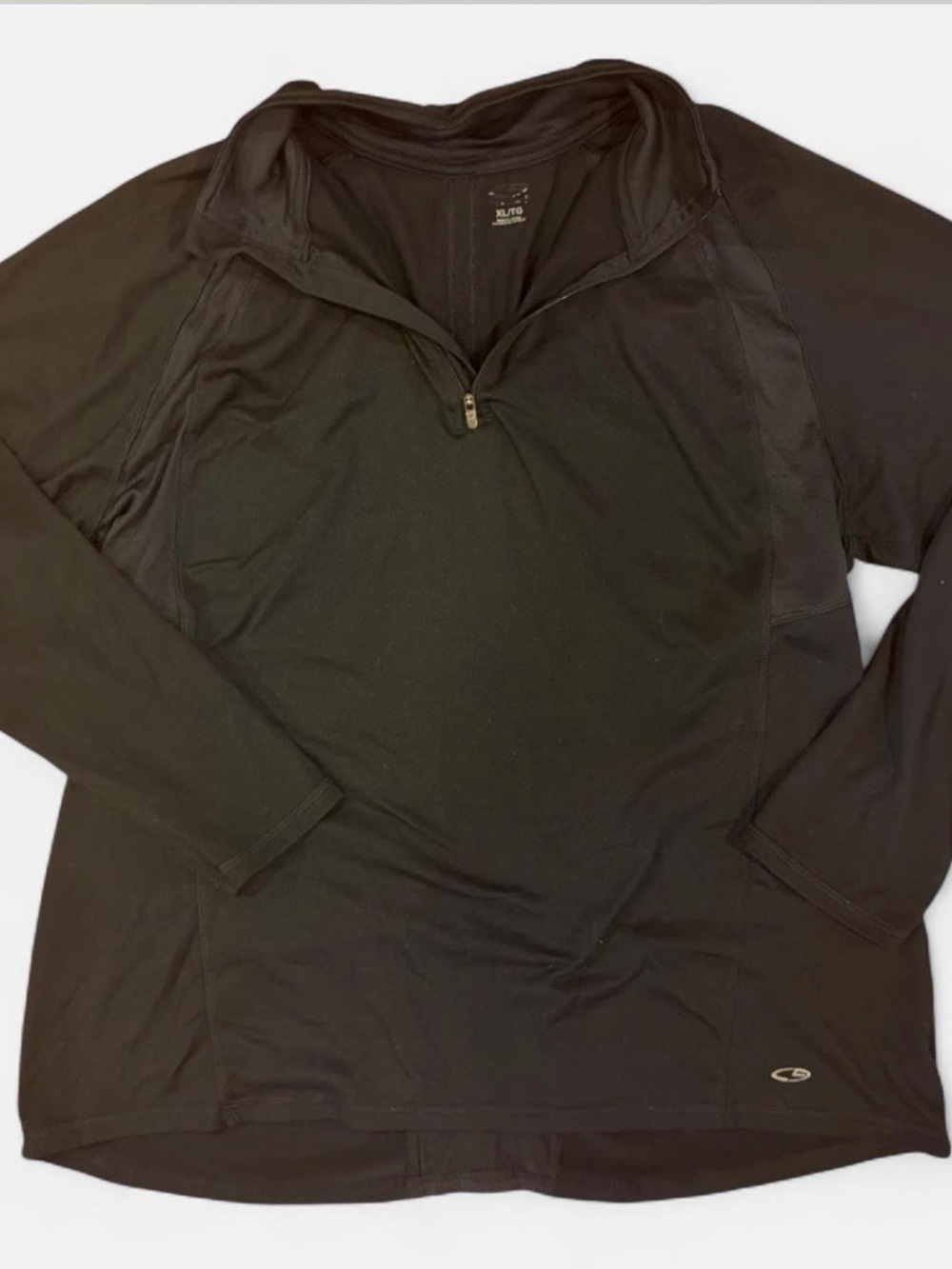 Champion Black Women's Quarter-Zip Performance Pullover